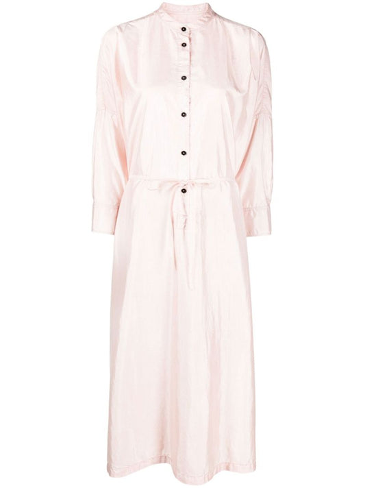 Pink Shirt Dress