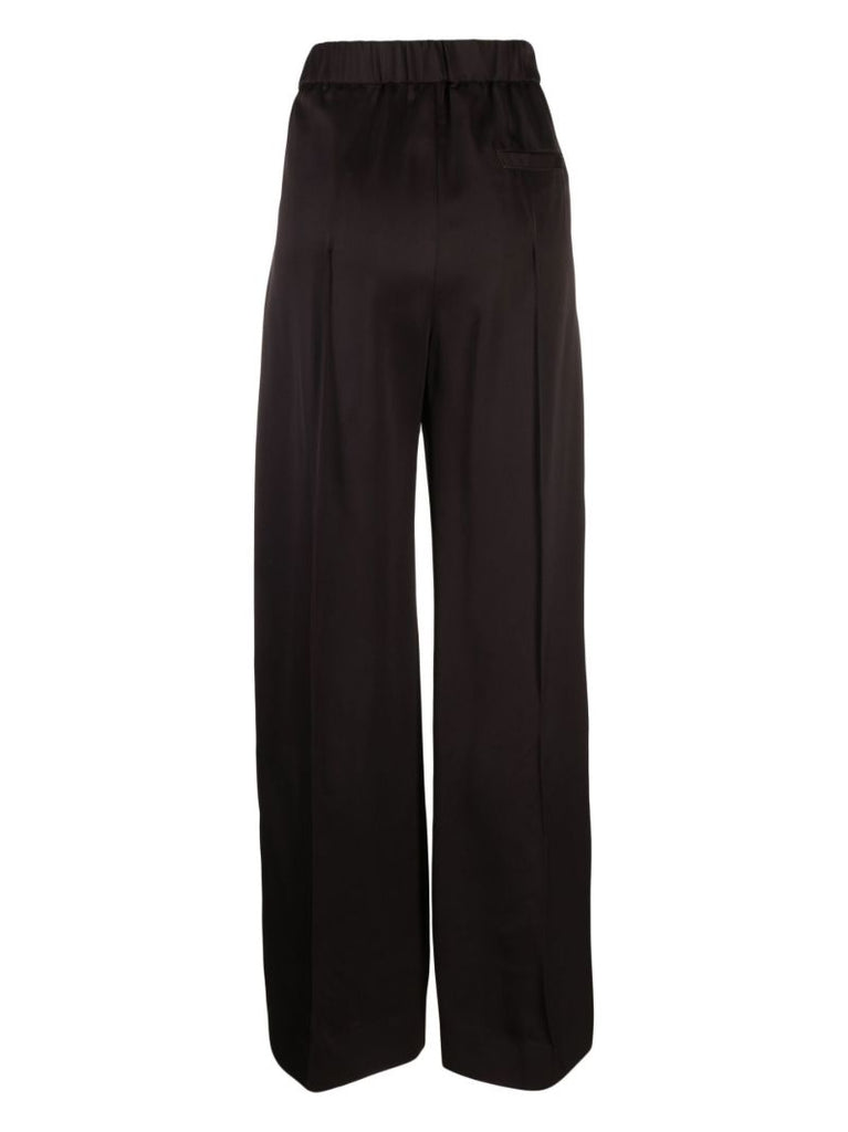 Brown Wide-leg Trousers