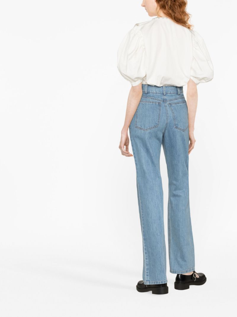 White Crystal Embellished Cropped Blouse