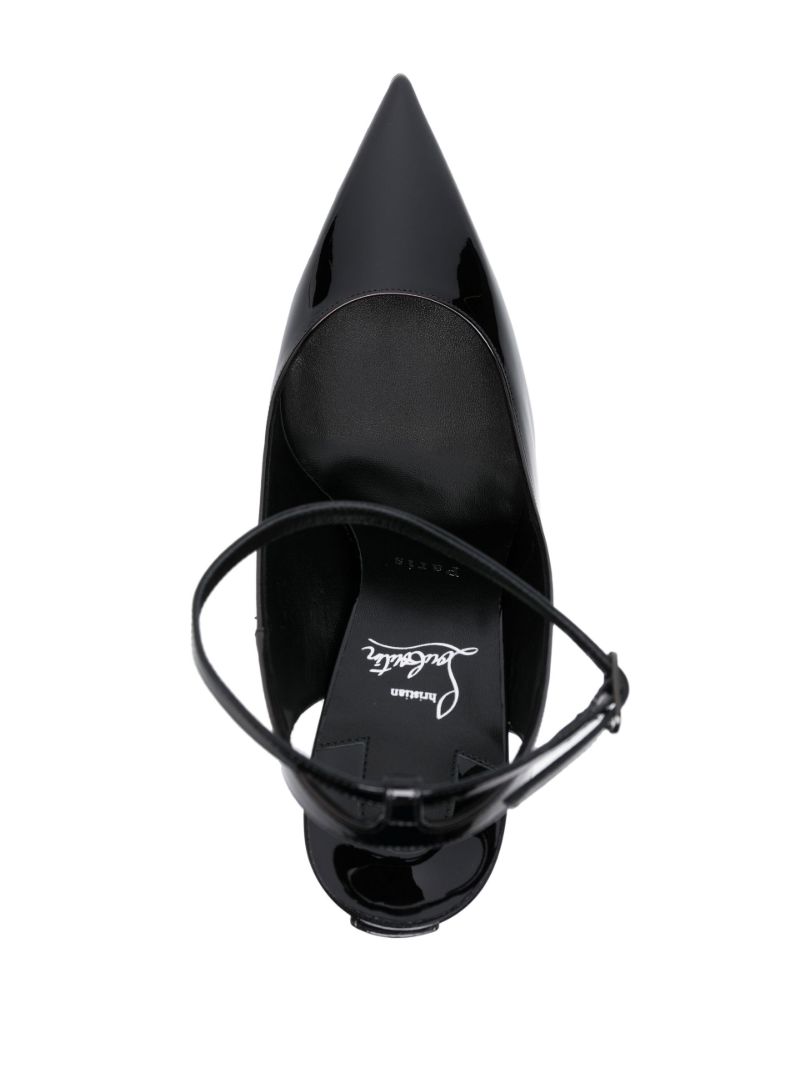Black Condora 100 Slingback Pumps