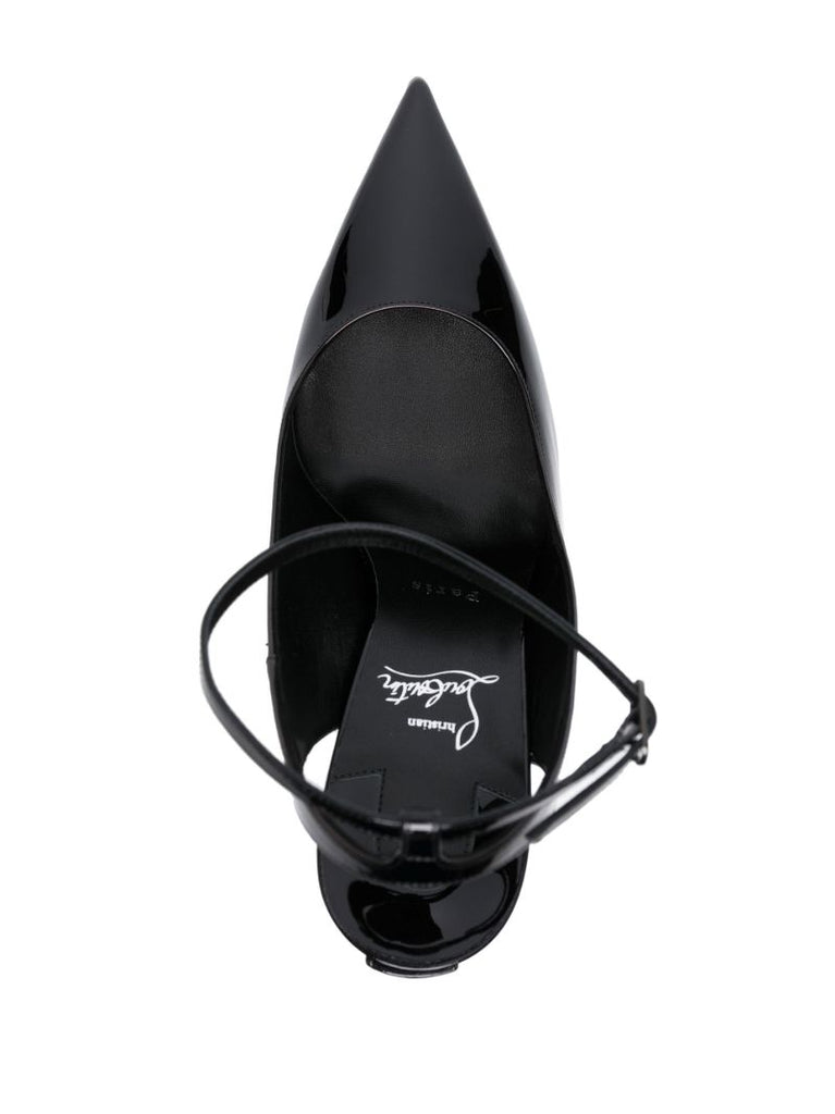 Black Condora 100 Slingback Pumps