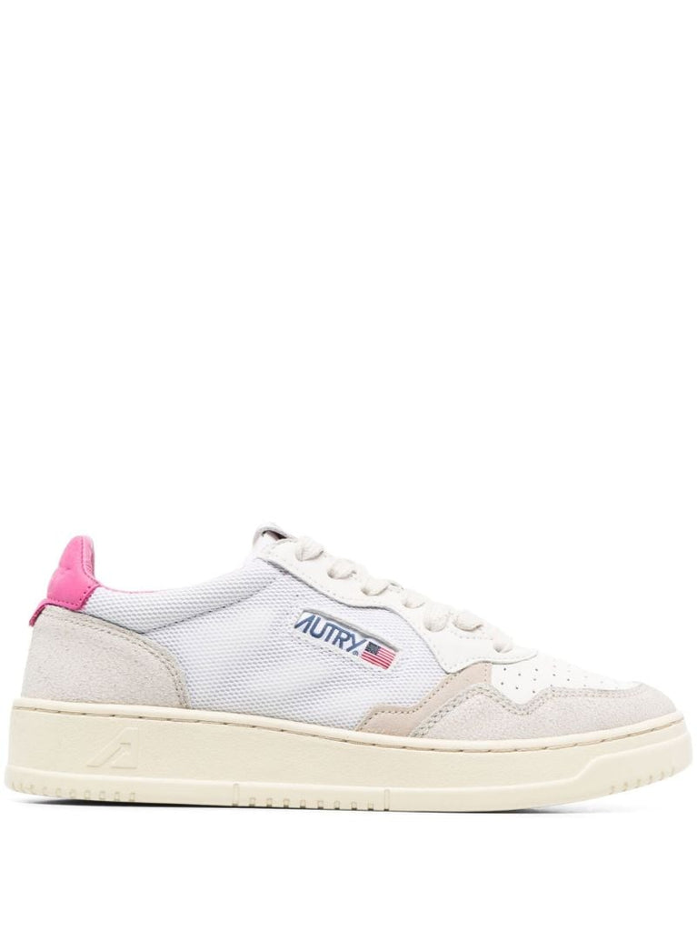 White Medalist Low-top Sneakers