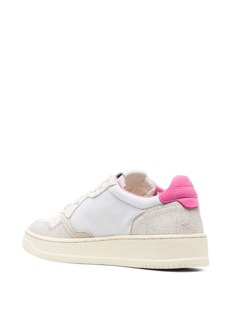 White Medalist Low-top Sneakers