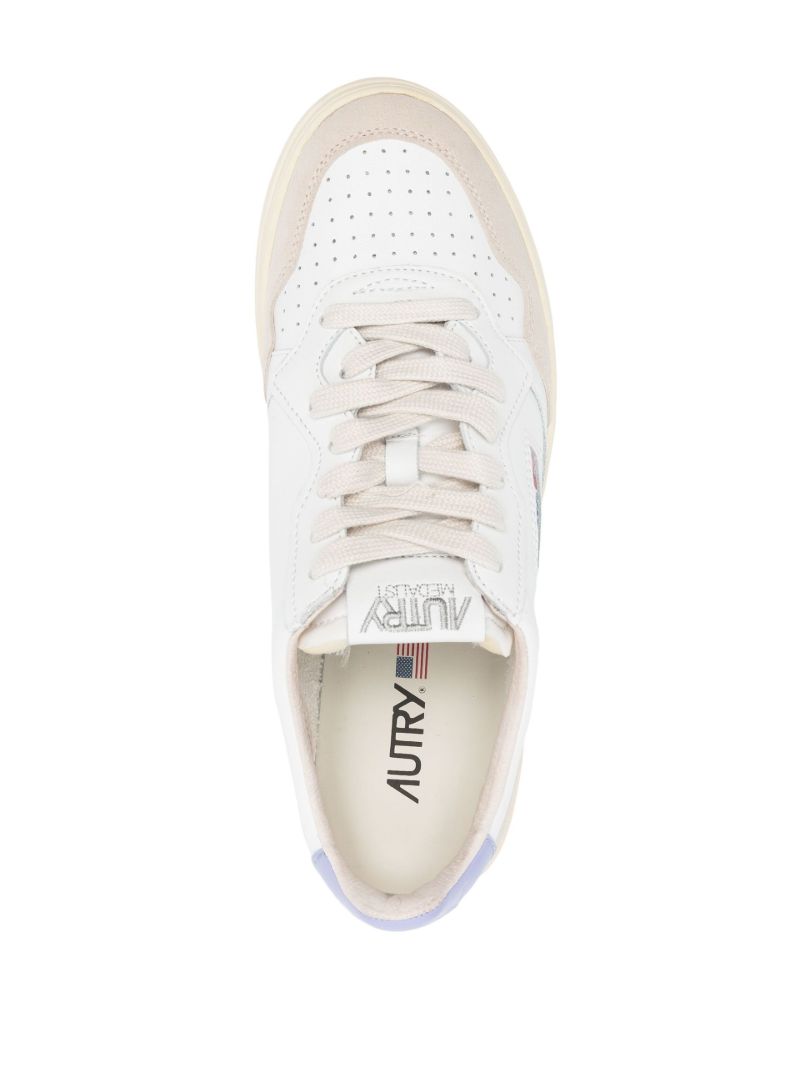 White Medalist Sneakers