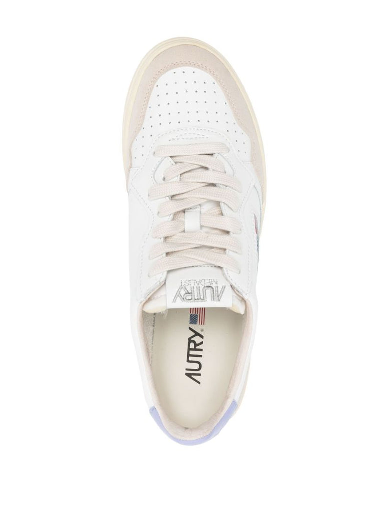 White Medalist Sneakers