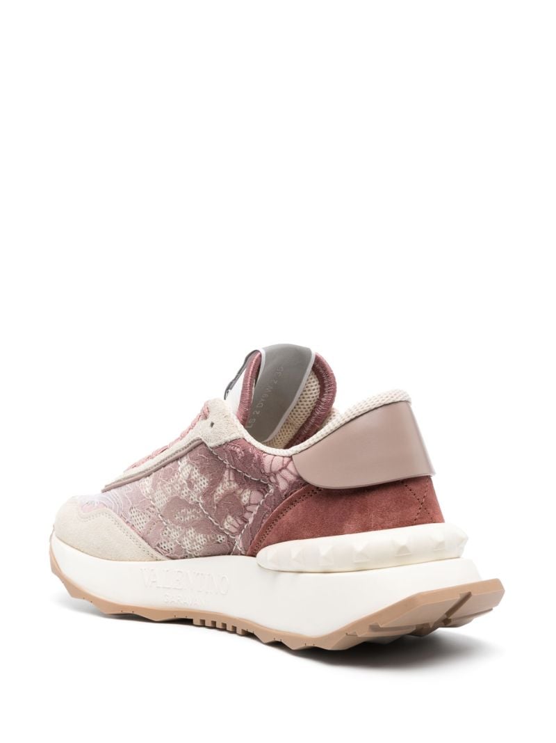 Pink Lacerunner Low-top Sneakers