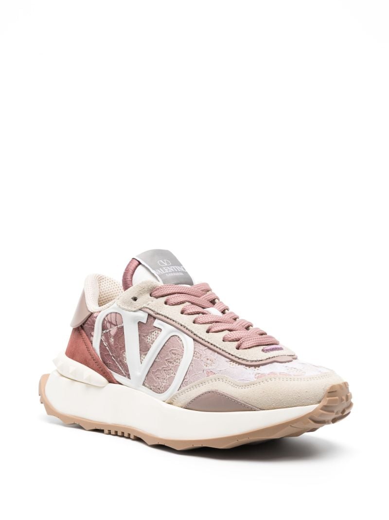 Pink Lacerunner Low-top Sneakers