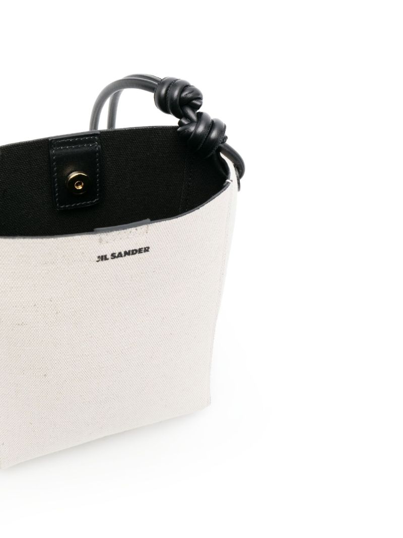 Neutral Knot Detail Shoulder Bag