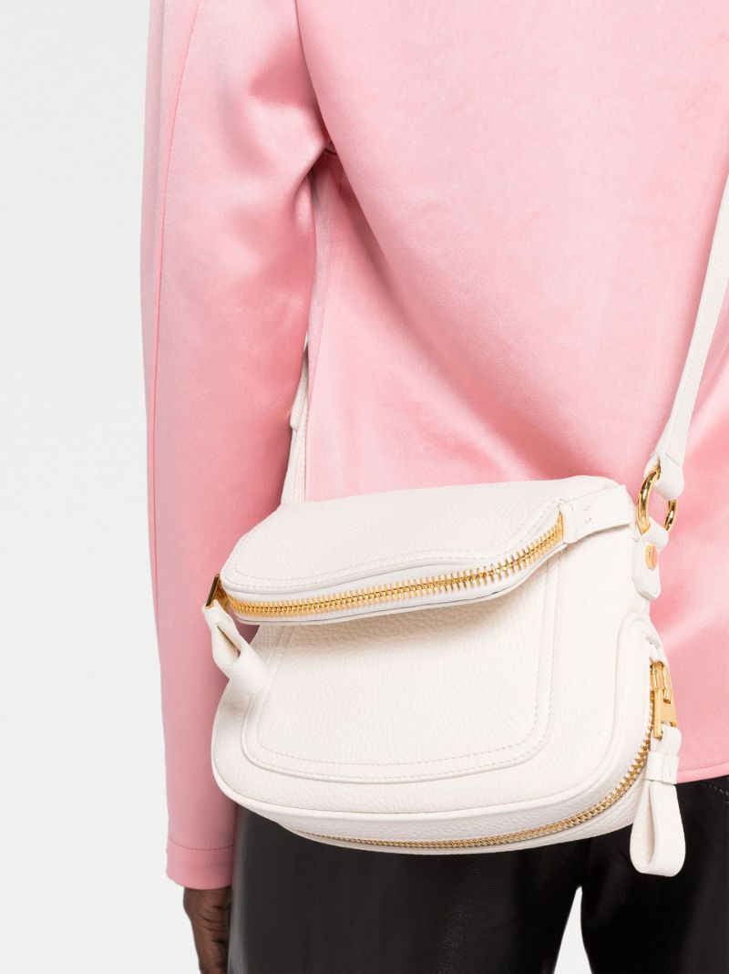 White Jennifer Mini Crossbody Bag