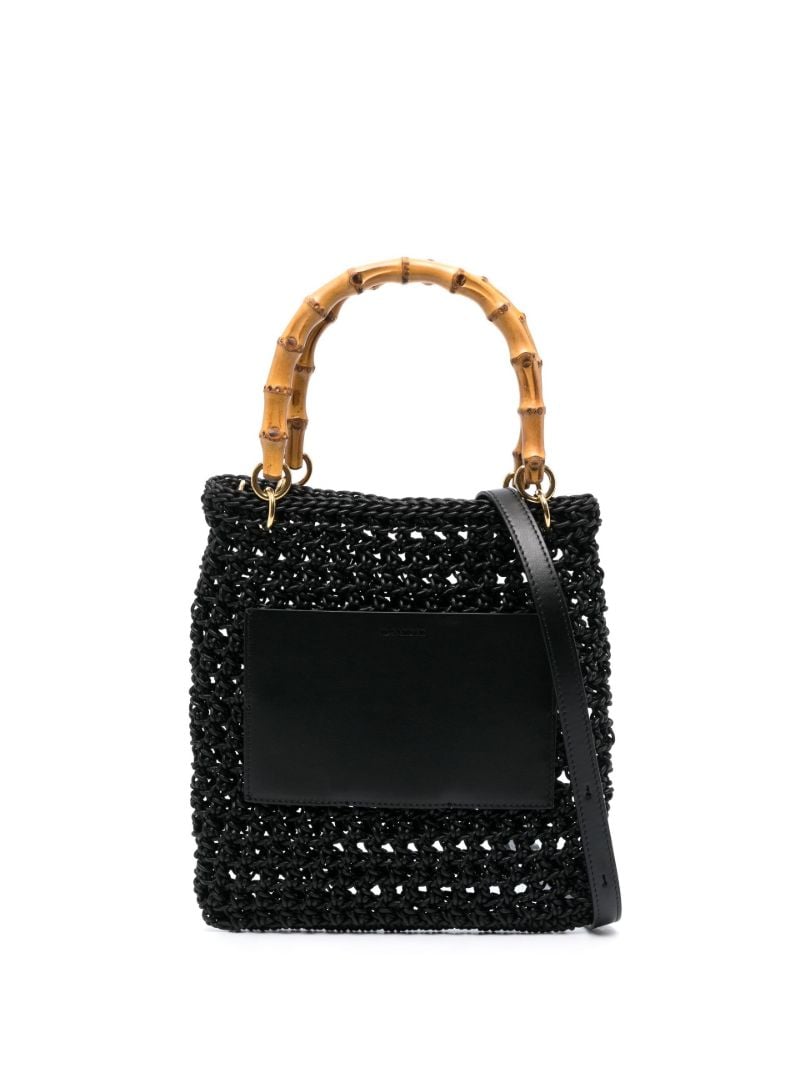 Black MacramÃ_x0083_Â© Tote Bag