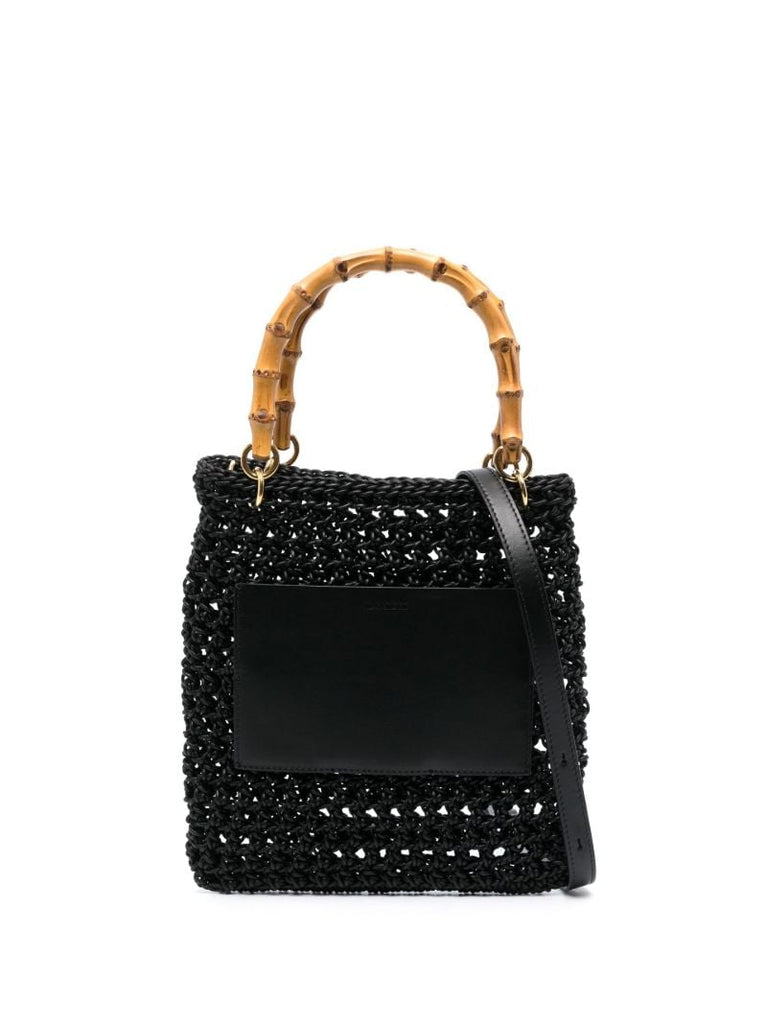 Black MacramÃ_x0083_Â© Tote Bag