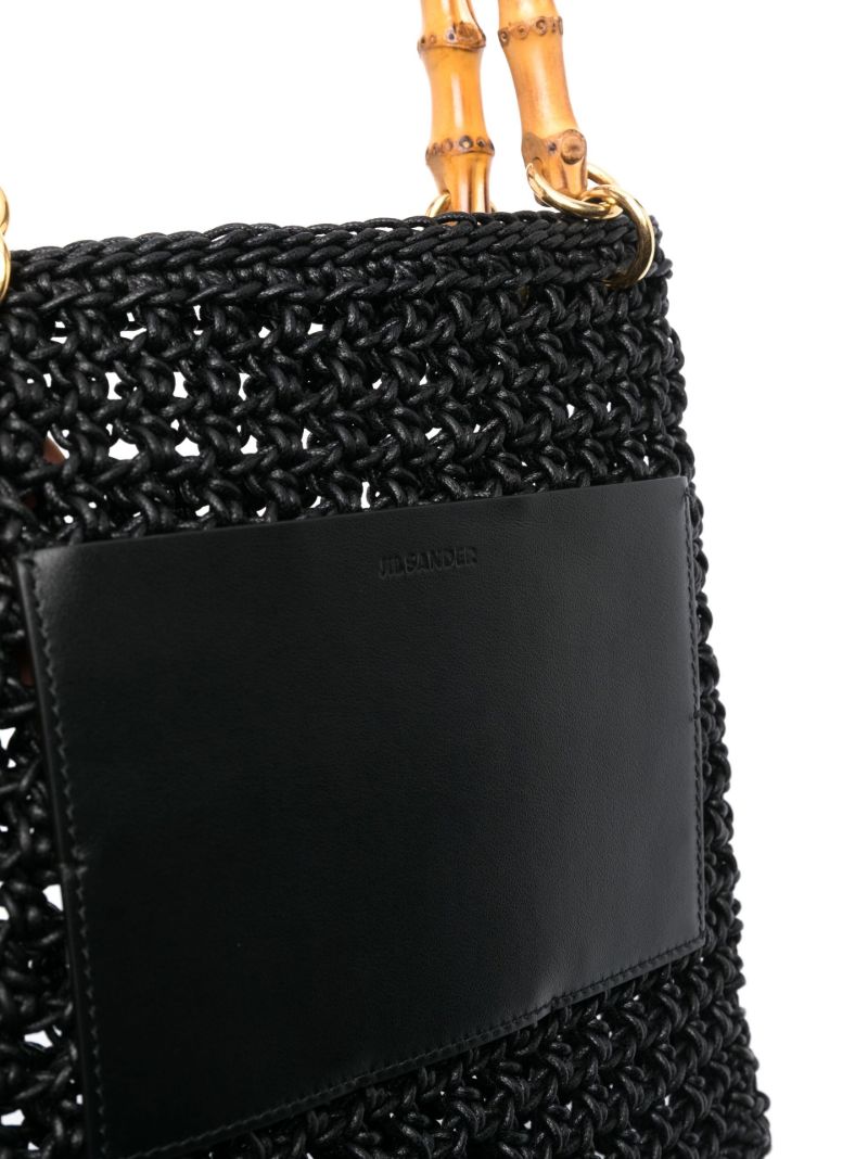 Black MacramÃ_x0083_Â© Tote Bag