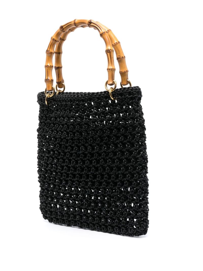 Black MacramÃ_x0083_Â© Tote Bag
