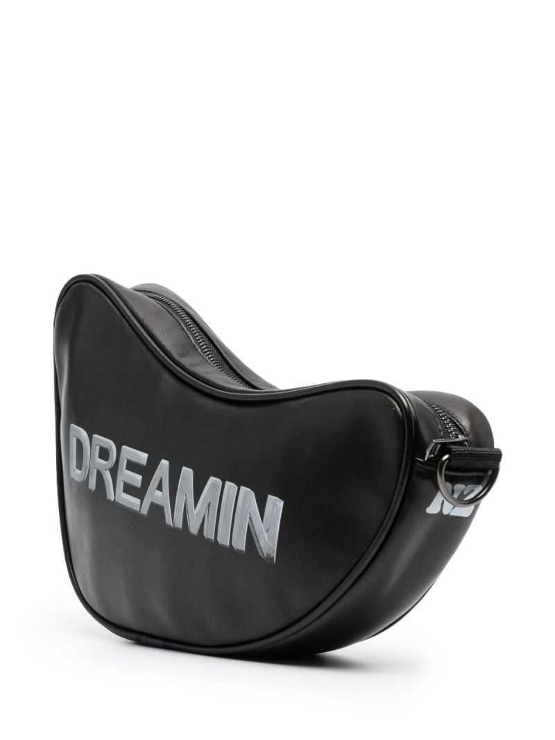 Black Dreamin Leather Cross Body Bag