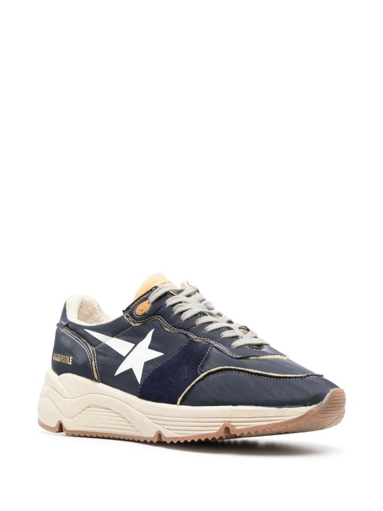 Blue Running Sole Sneakers