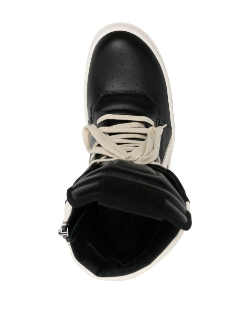 White Geobasket High Top Sneakers