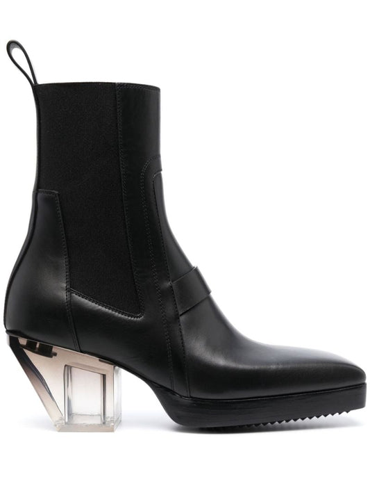 Black 75 Leather Western Boots