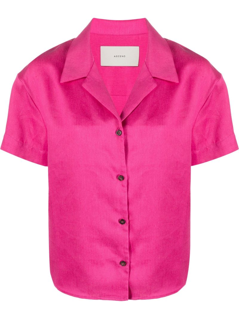 Pink Prague Organic Linen Shirt