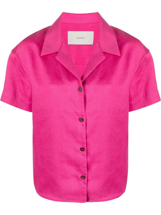 Pink Prague Organic Linen Shirt