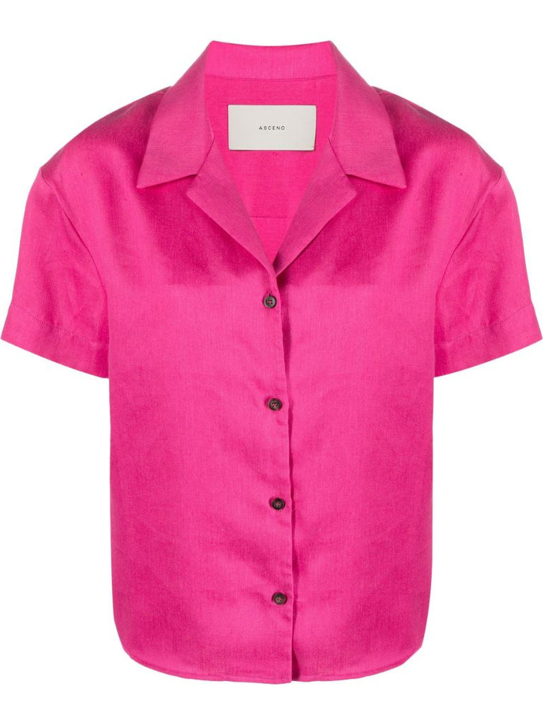 Pink Prague Organic Linen Shirt