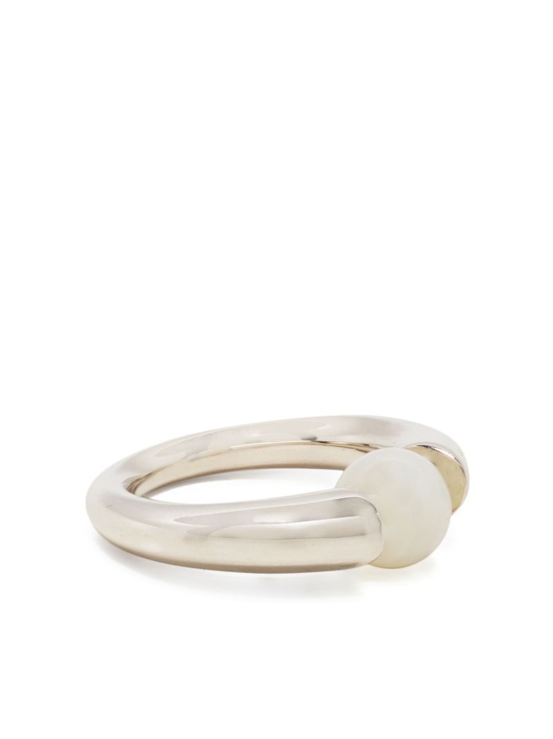 Sterling Silver No.11024 Agate Ring