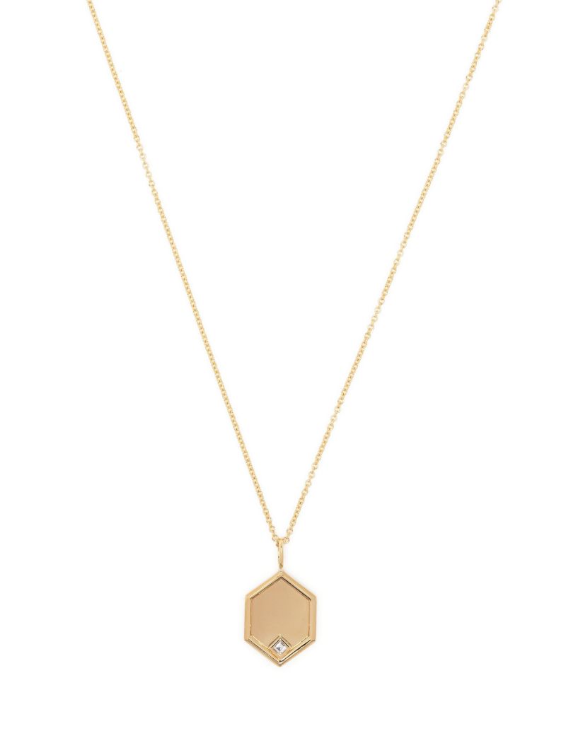 18k Yellow Gold Diamond Necklace