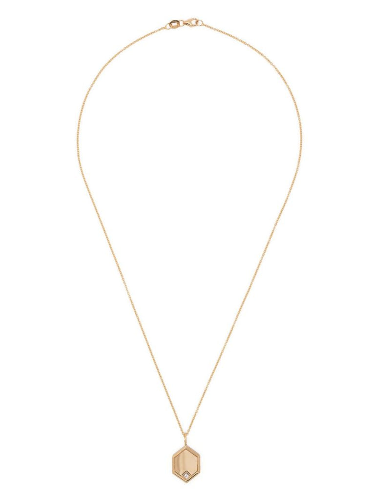 18k Yellow Gold Diamond Necklace