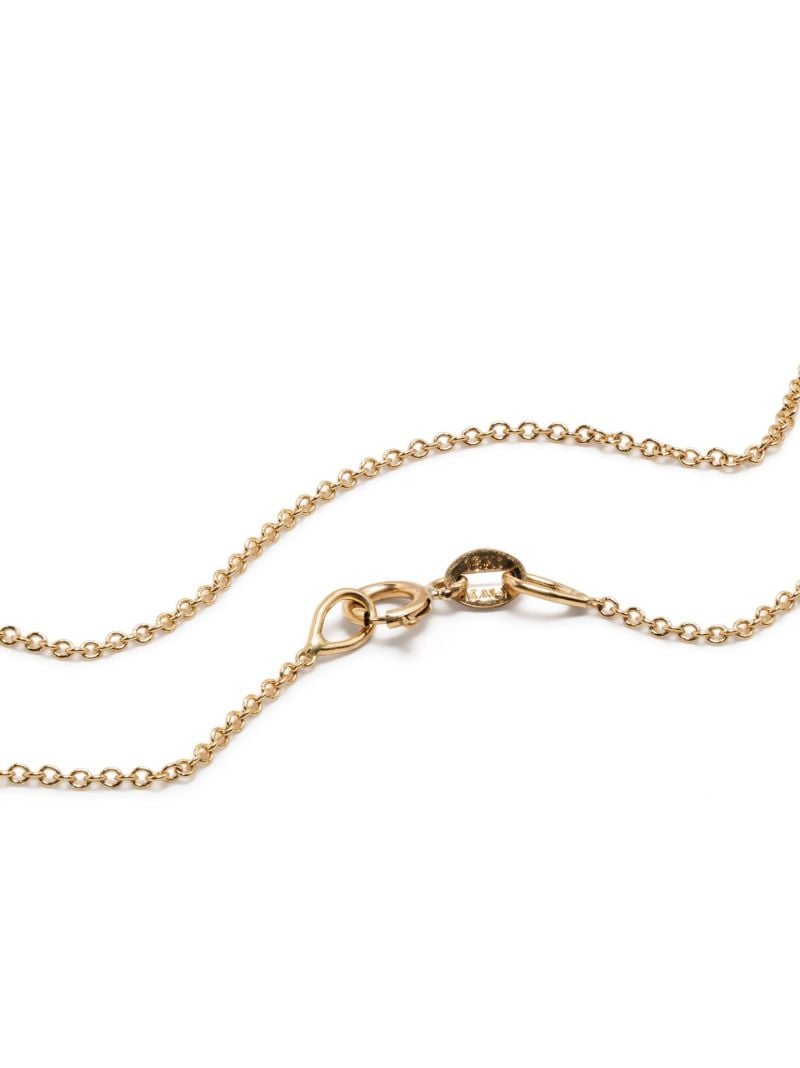 18k Yellow Gold Diamond Necklace