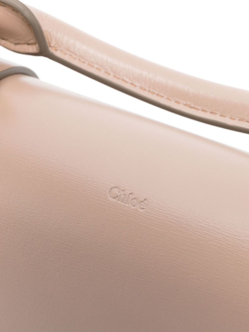 Neutral Ora Small Leather Top Handle Bag