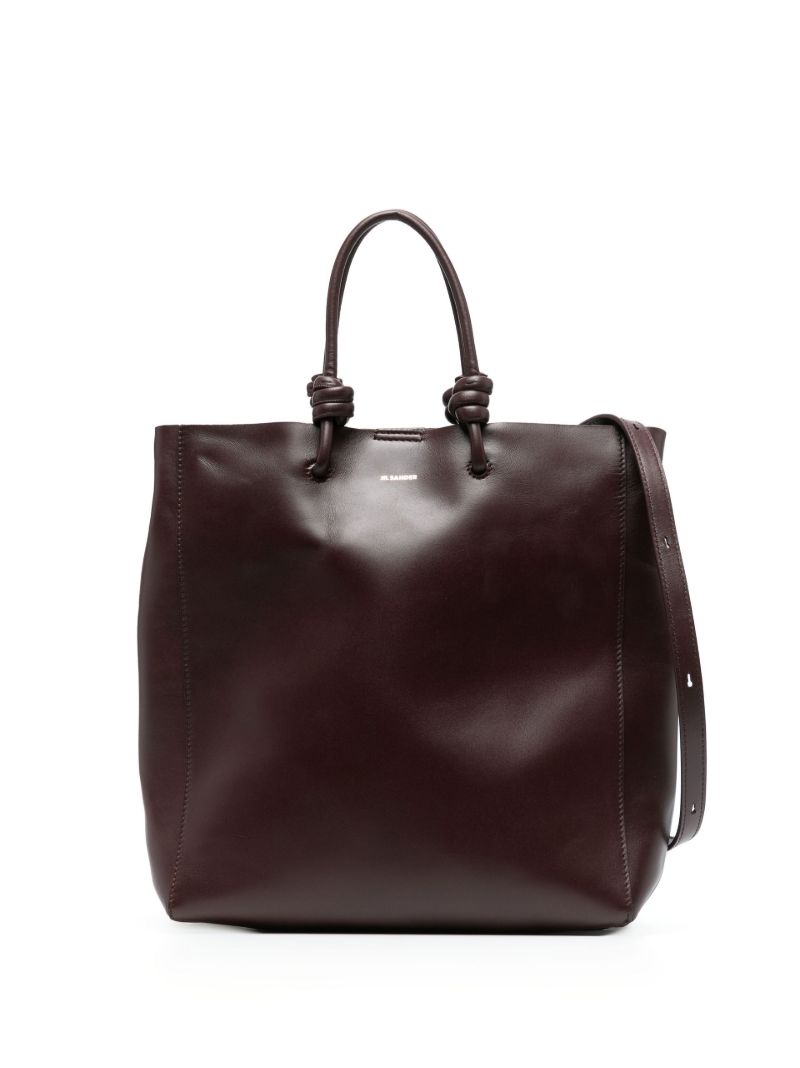Brown Giro Leather Tote Bag