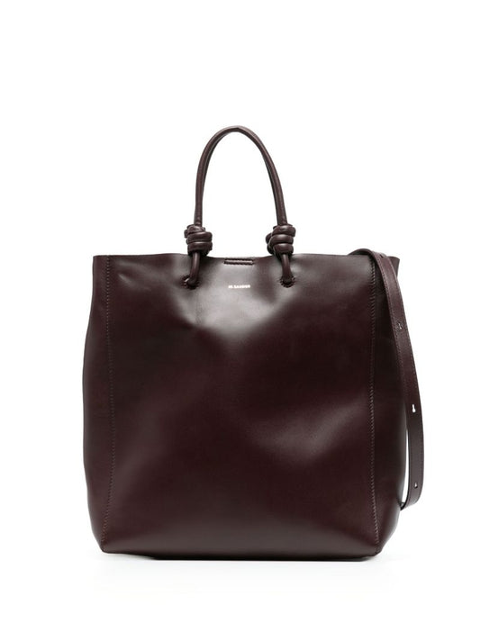 Brown Giro Leather Tote Bag
