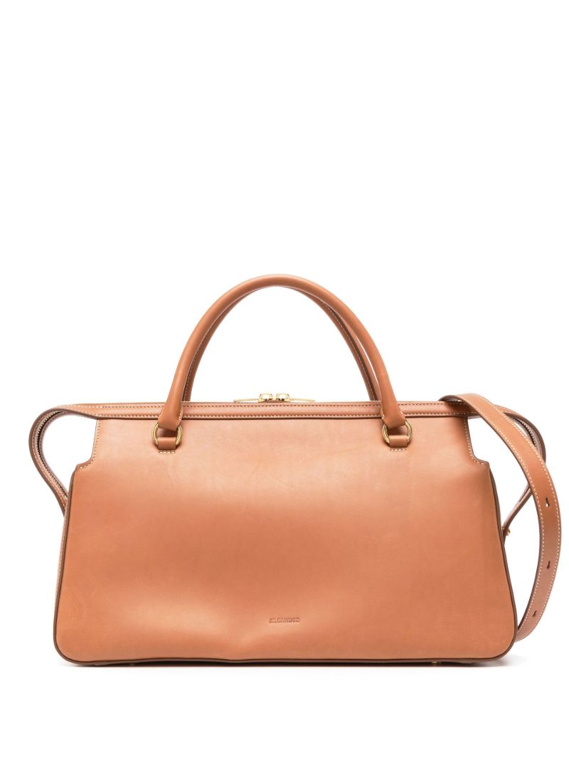 Brown Jil Elephant Leather Tote Bag