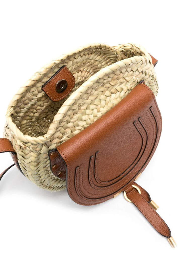 Neutral Marcie Raffia Cross Body Bag