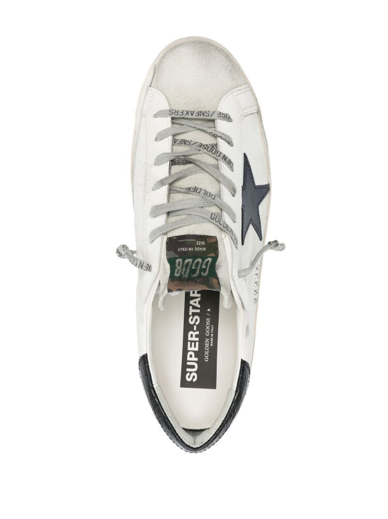 White Super-star Low-top Sneakers
