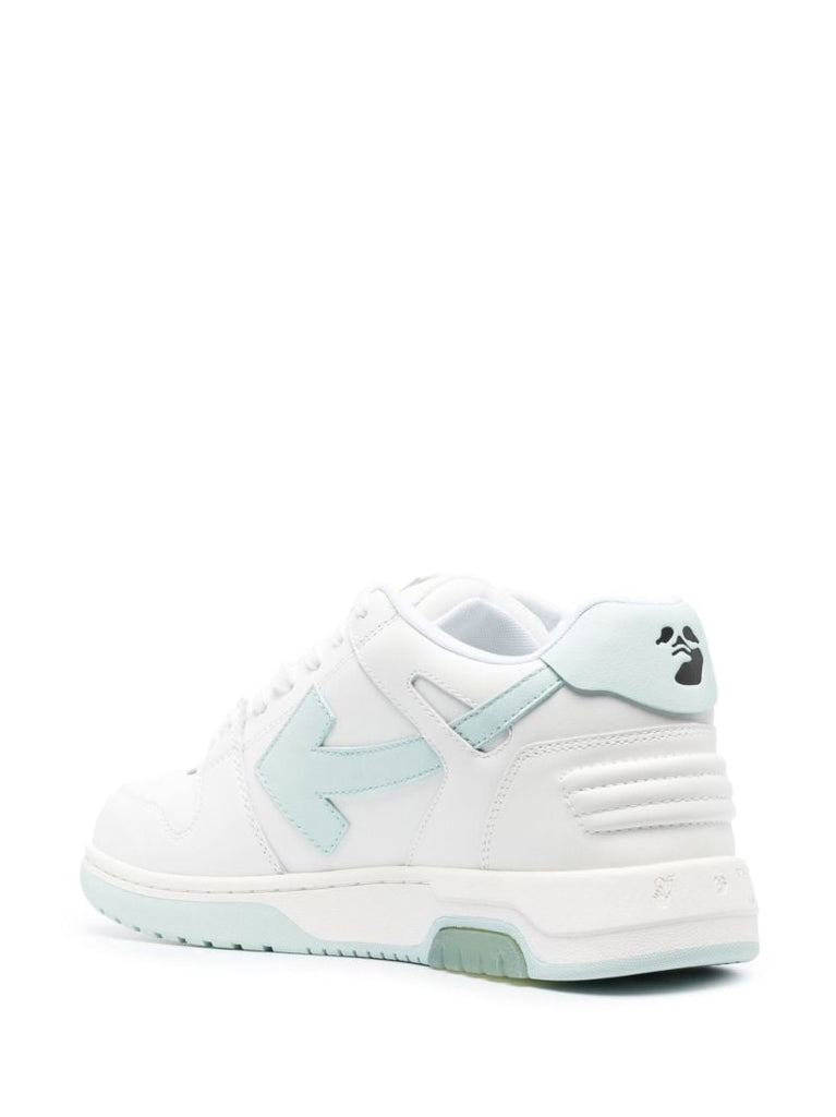 White Out of Office Leather Sneakers