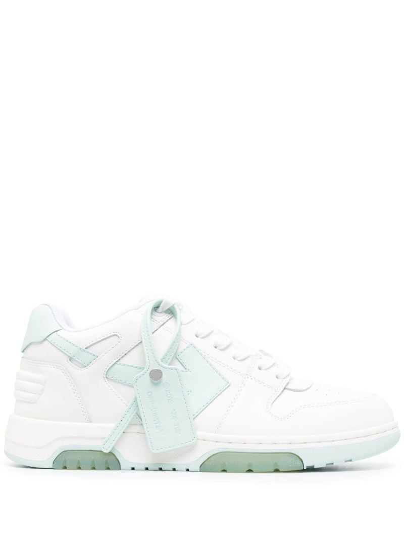 White Out of Office Leather Sneakers