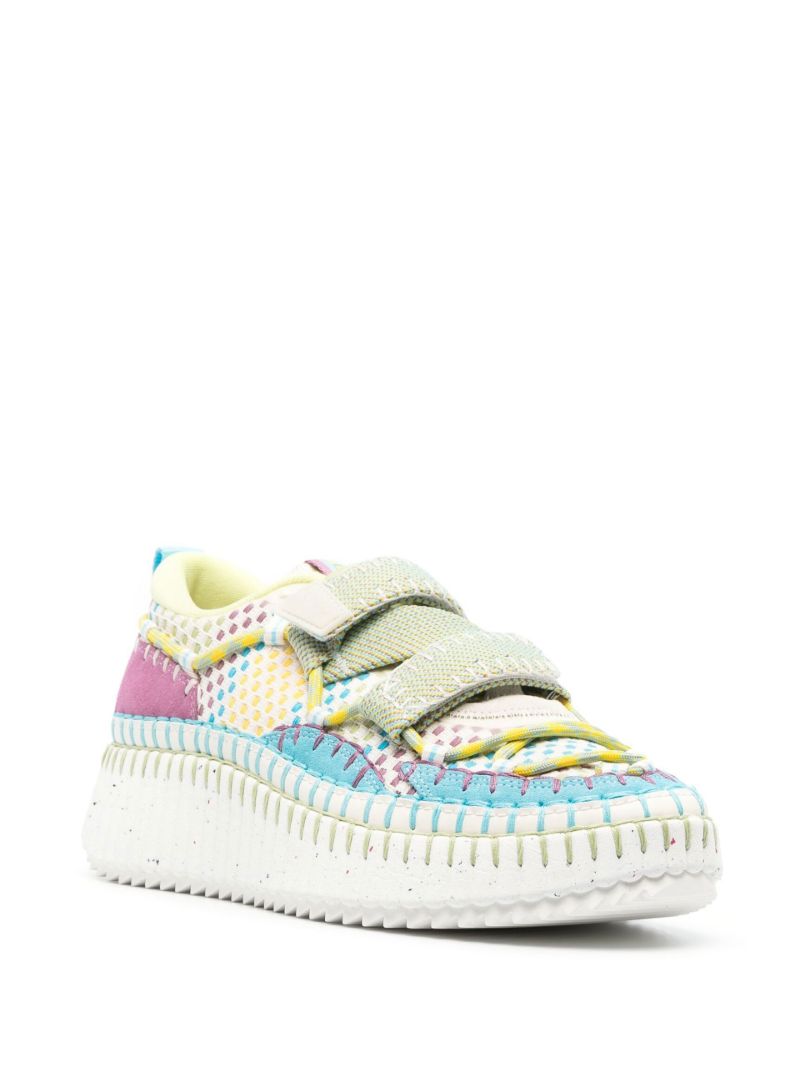 Blue Nama Low-top Sneakers