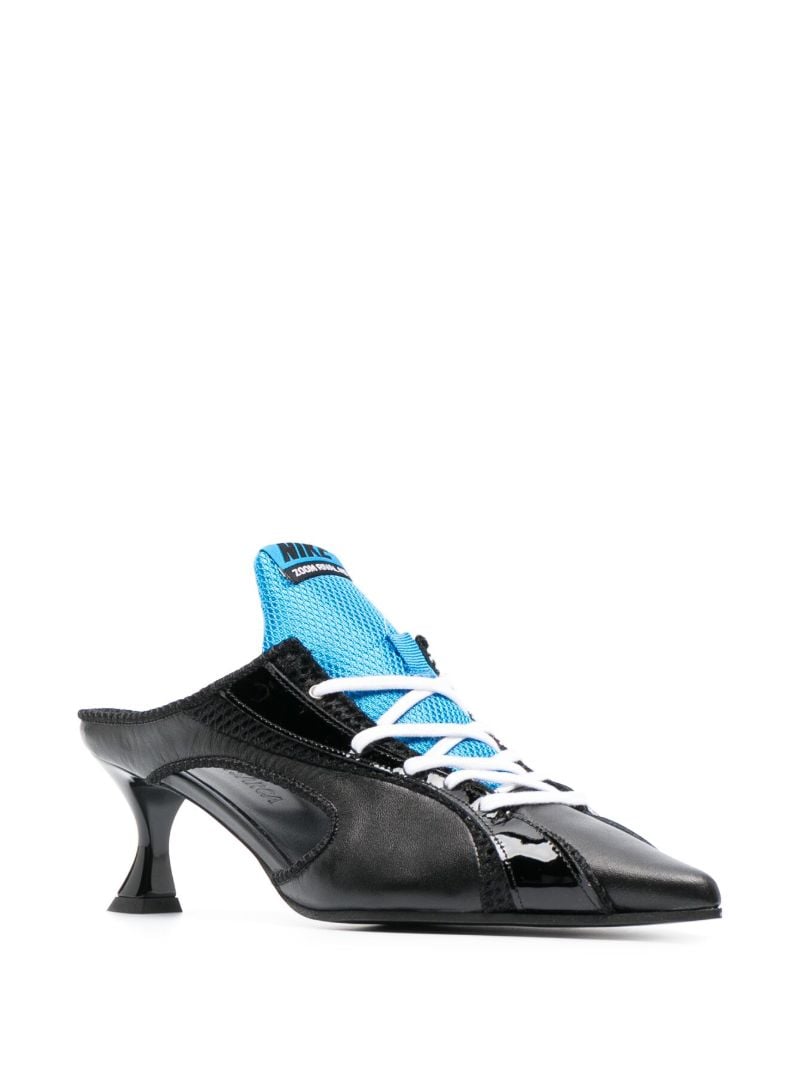 Blue Moto 50 Sneaker Mules