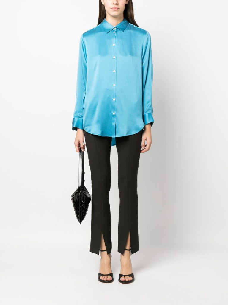 Blue London Silk Shirt