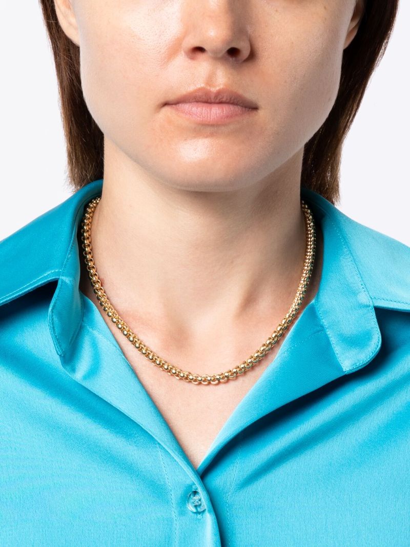 Gold-plated No.15019 Necklace