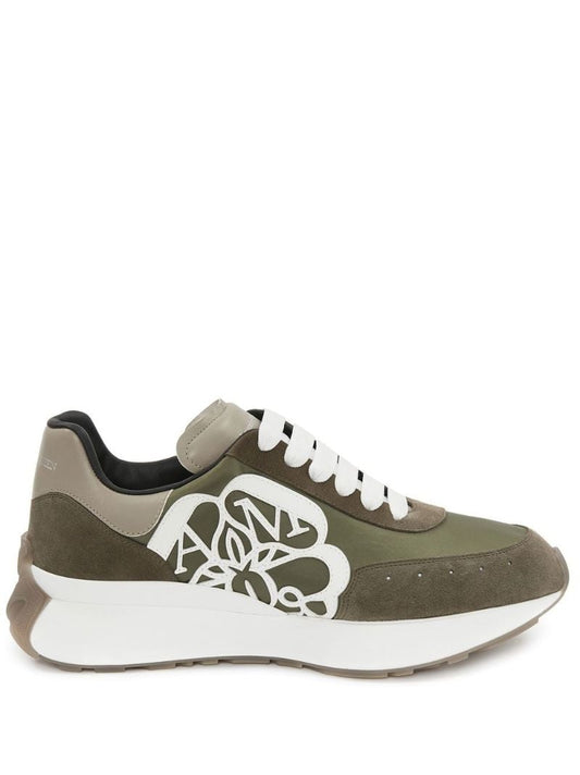 Green Spring Runner Low-top Sneakers