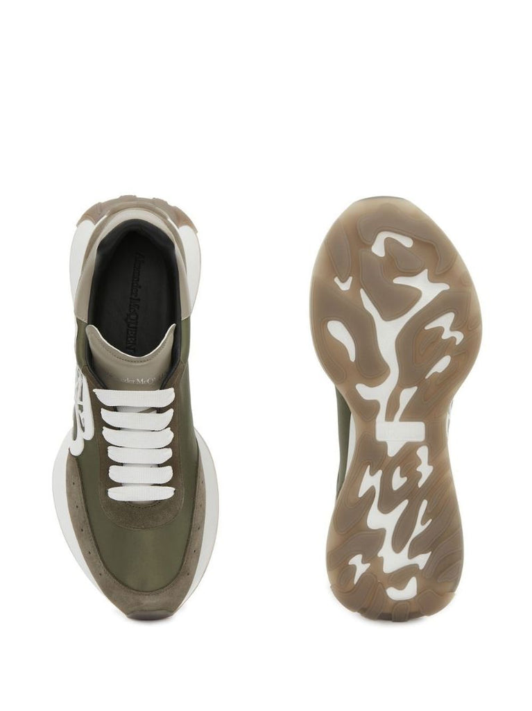 Green Spring Runner Low-top Sneakers