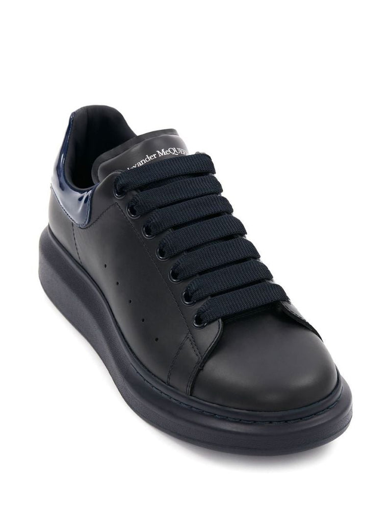 Black and Navy Oversized Sneakers