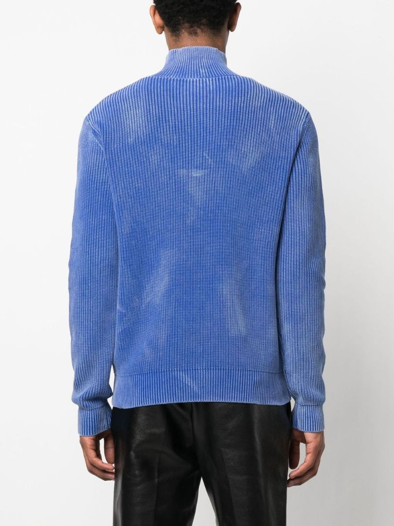 Black Can Puller Half-zip Sweatshirt