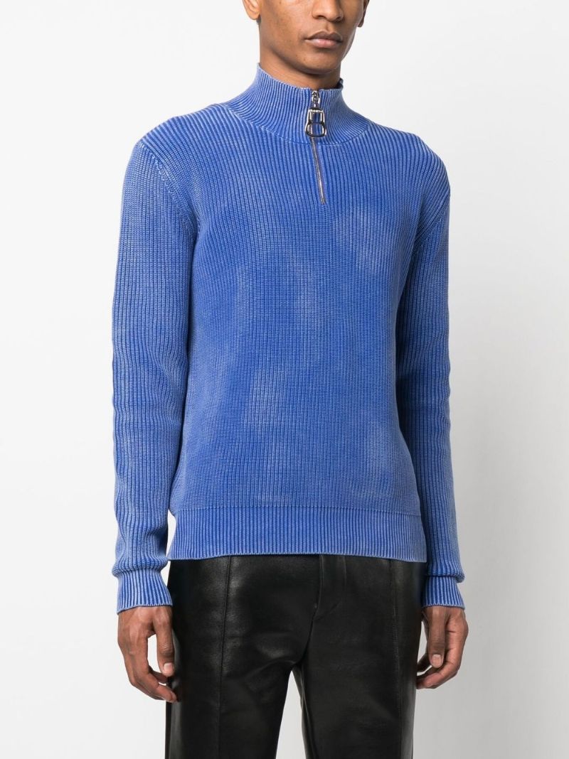Black Can Puller Half-zip Sweatshirt