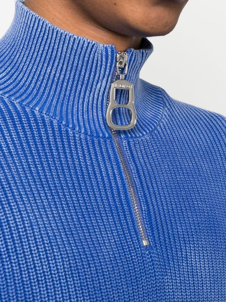 Black Can Puller Half-zip Sweatshirt