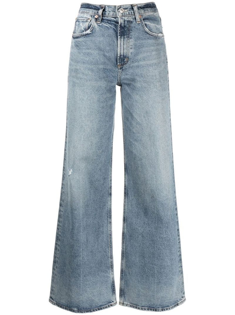 Blue Paloma Wide-leg Jeans