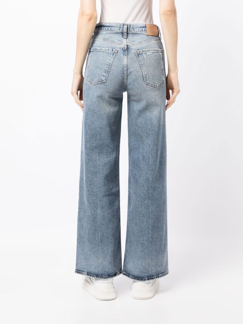 Blue Paloma Wide-leg Jeans