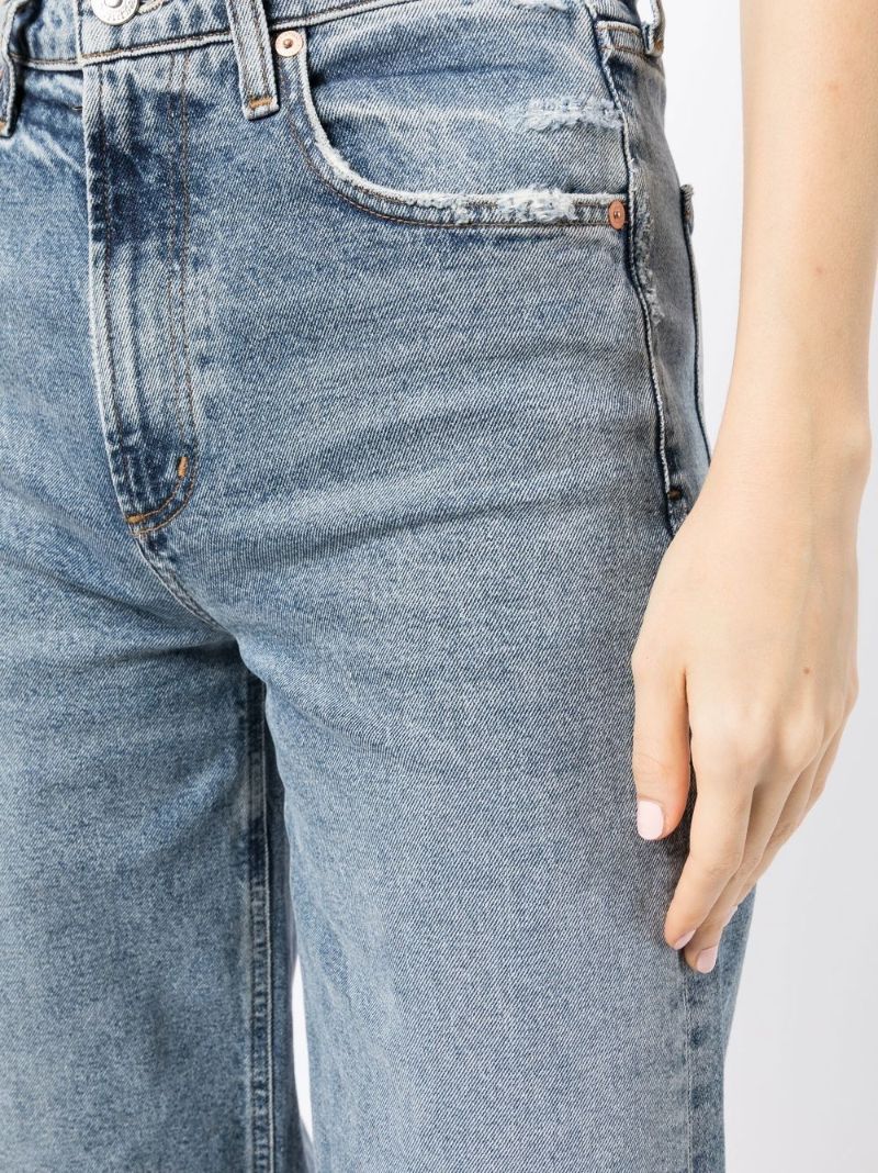 Blue Paloma Wide-leg Jeans