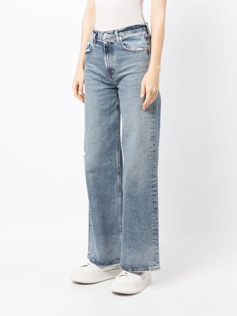 Blue Paloma Wide-leg Jeans